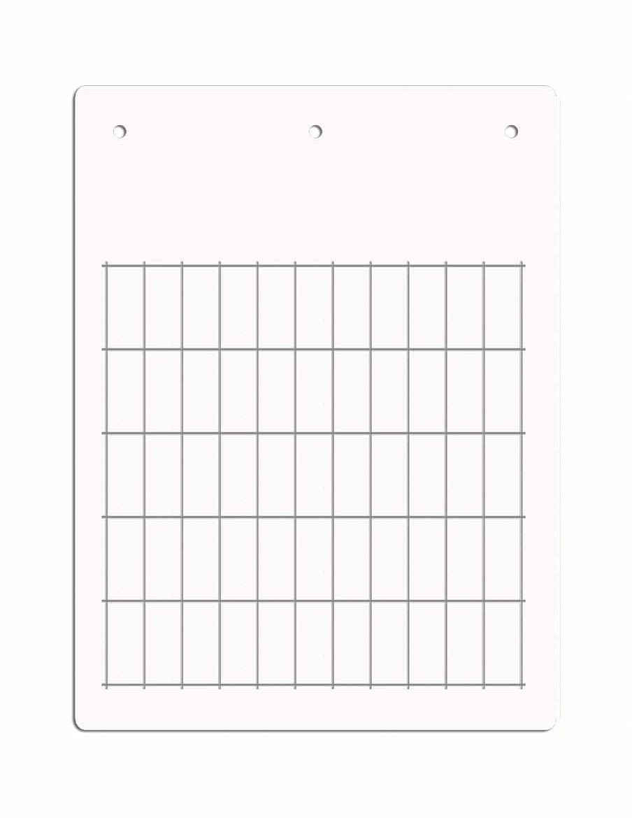 PVC-Beschriftungsetikett 15x67mm, klebend, weiß