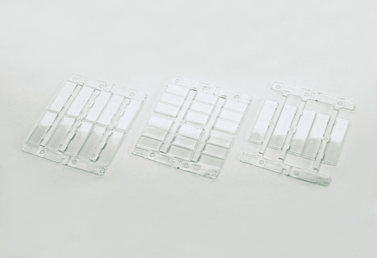 Schutzabdeckung transparent für Etikettenhalter 27x15mm
