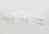 Schutzabdeckung transparent für Etikettenhalter 27x15mm