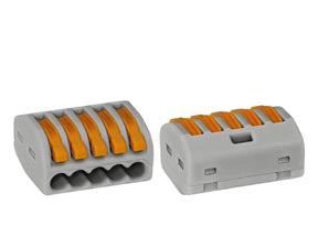 Wago-Verbindungsklemme 5 x 0,08-4 mm²