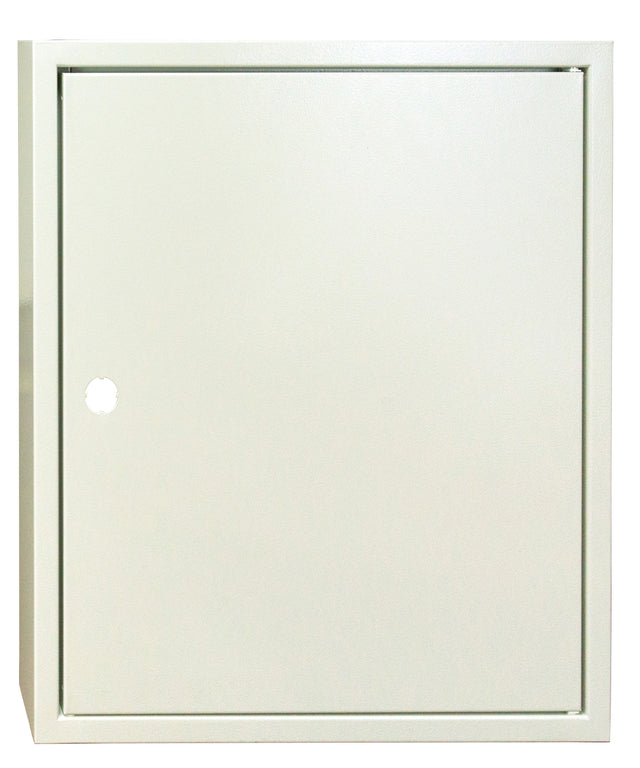 Aufputz-Rahmen mit Türe 2A-12 flach, H=640 B=590 T=100mm
