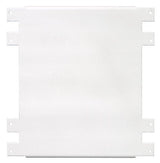 Montageplatte 1ZP, 242x248x13mm, 6 Modulhöhen