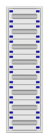Installationsverteiler Einsatz 1-24K, 8-reihig, komplett