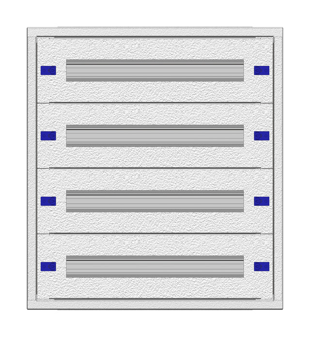 Installationsverteiler Einsatz 2-12L, 4-reihig, Kunststoff