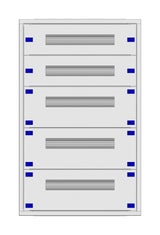 Installationsverteiler Einsatz KVN 60mm, 2-18K, 5-reihig