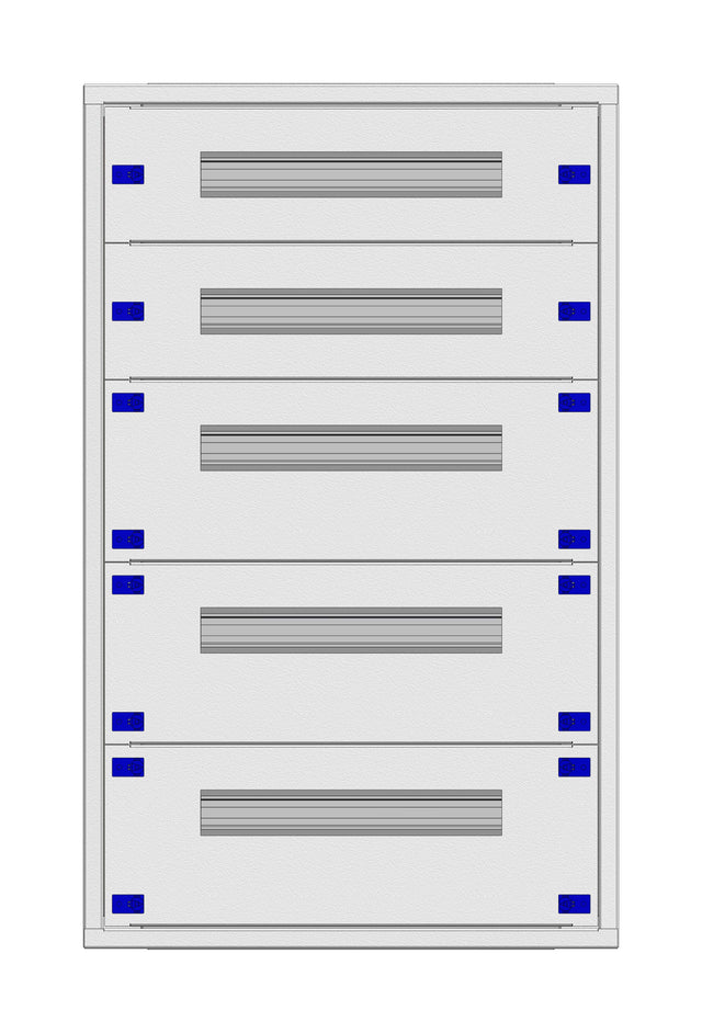 Installationsverteiler Einsatz KVN 60mm, 2-18K, 5-reihig