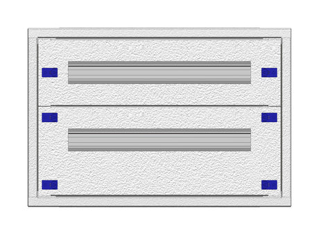 Foto: Aufputz-Feldverteiler 2A-7K, H410B590T180mm