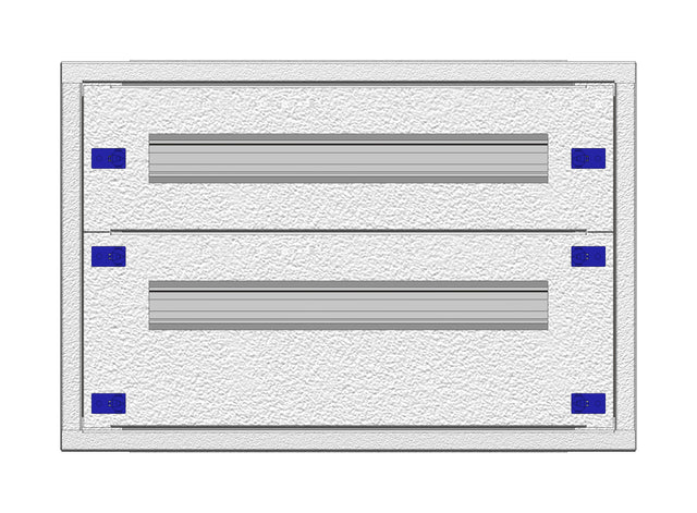 Foto: Aufputz-Feldverteiler 2A-7K, H410B590T180mm