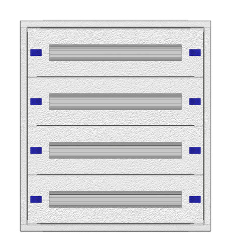 Foto: Aufputz-Feldverteiler 2A-12K, H640B590T180mm