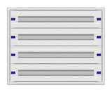 Foto: Aufputz-Feldverteiler 3A-12K, H640B810T180mm