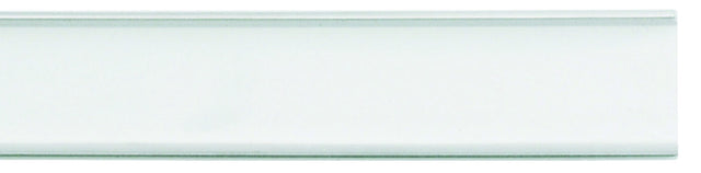 Foto: Blindstreifen glatt weiß RAL 9016, 1000x50x8mm