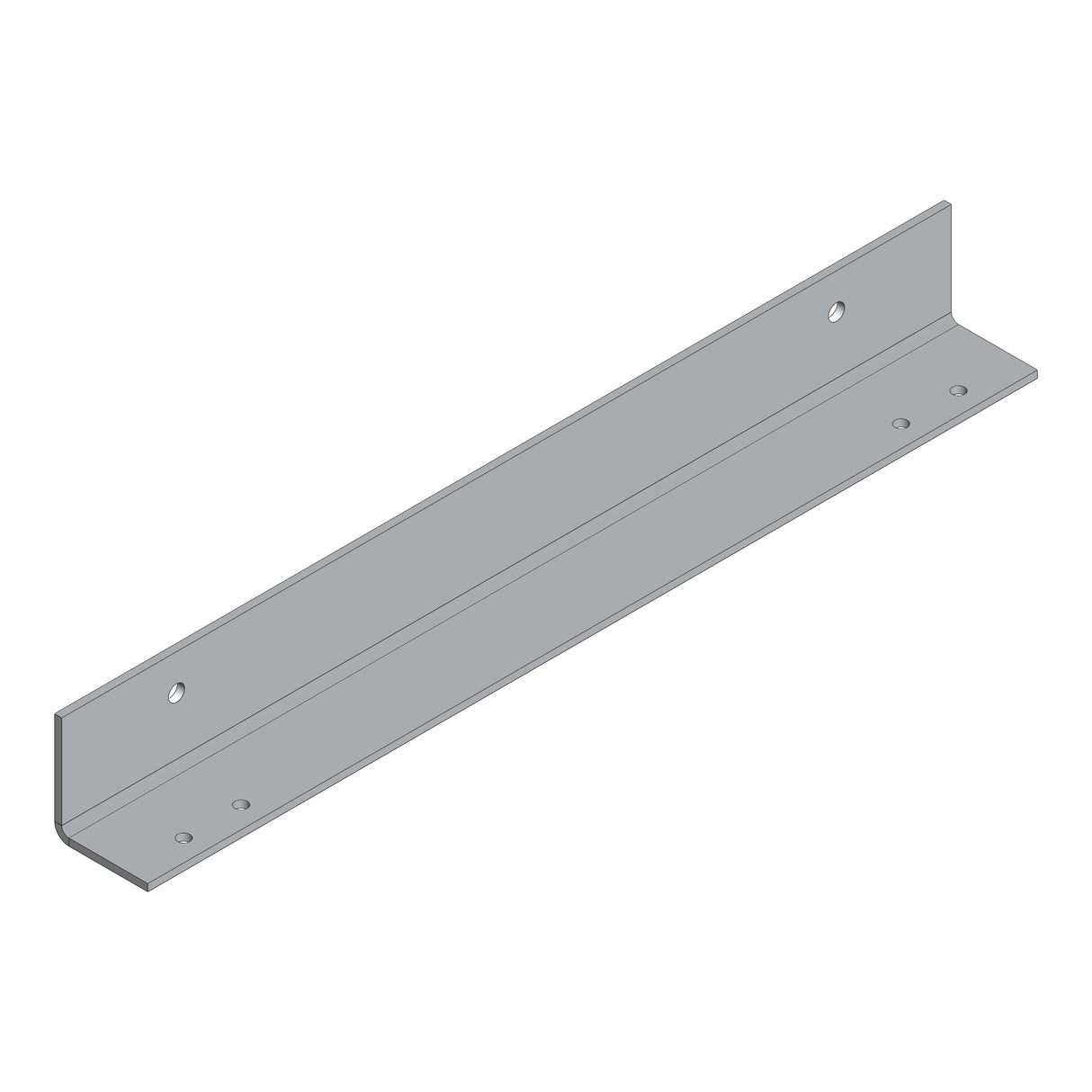 Metallwinkel für Tragschienenbausatz