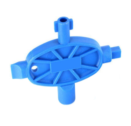 Modul-Universalschlüssel, blau, 4 Funktionen