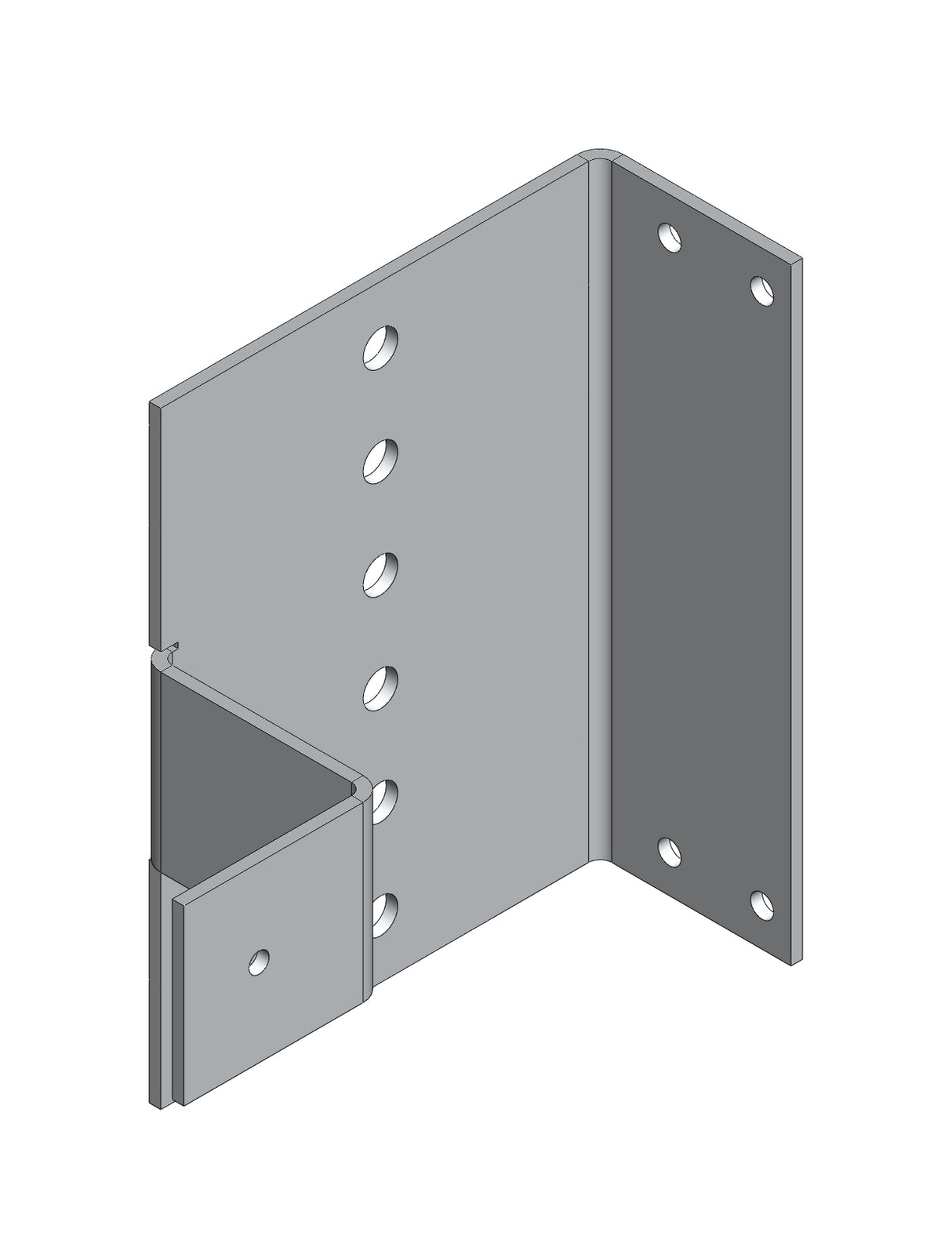 Kanalwinkel für 60mm Verdrahtungskanäle für Geräteaufbau