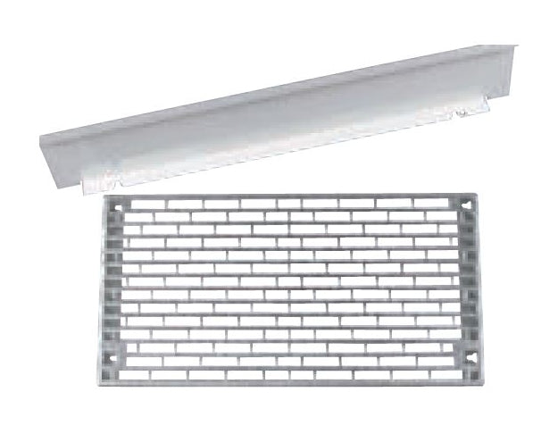Foto: Montageplatte gel.+ Trennwand UP2 220x430x15mm