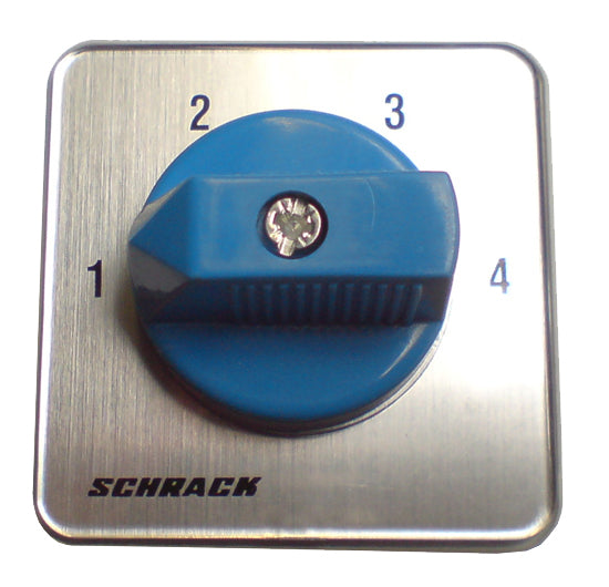 Foto: 4-Stufen-Schalter Einbau, 2-polig, 1-2-3-4