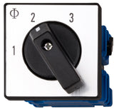 Stufenschalter o. 0 Stellung, Front., 3 Stufen, 20A, 1-polig