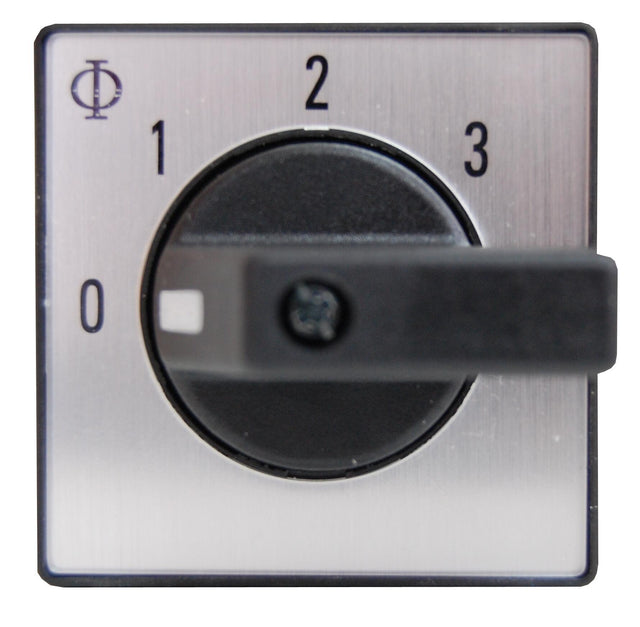 Stufenschalter mit 0 Stellung, 0+3 Stufen, 20A, 1-polig