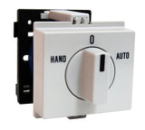 Umschalter, Reiheneinbau, 20A, 2-polig, Hand-0-Auto