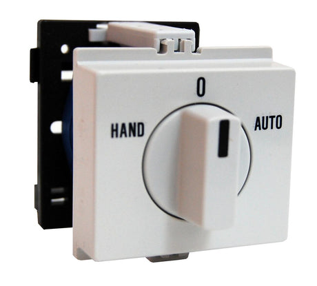 Umschalter, Reiheneinbau, 20A, 2-polig, Hand-0-Auto
