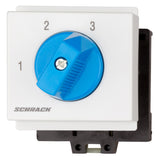 Foto: 3-Stufen-Schalter Reiheneinbau, 1-polig, 1-2-3