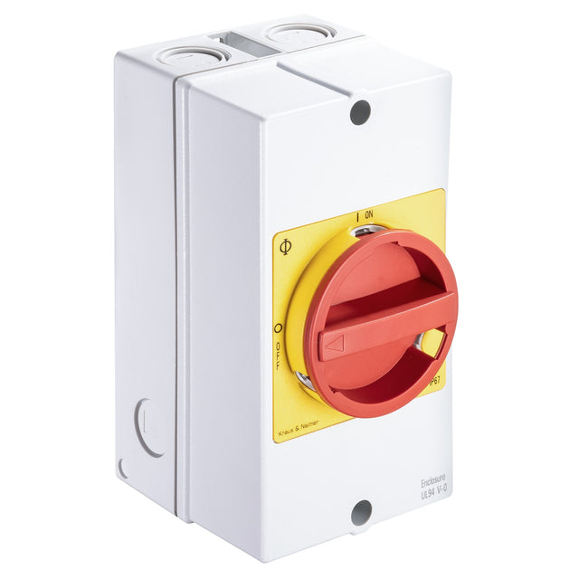 Reparaturschalter Not-Aus, 3-polig, gekapselt, 32A, 11kW