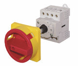 Foto: Not-Aus Hauptschalter 4-polig, Bodeneinbau, 63A, 22kW