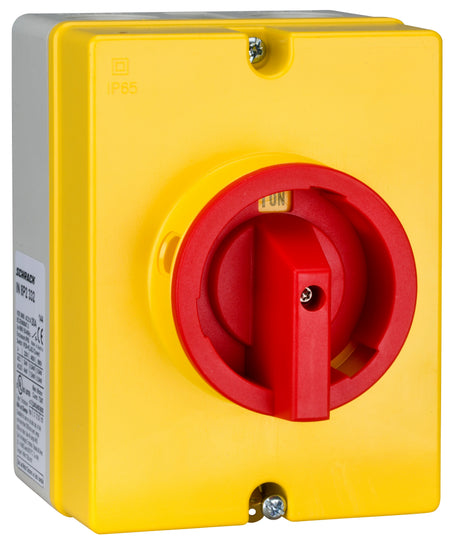 Not-Aus Reparaturschalter 3-polig, 20A, 5,5kW, IP65,absperrb