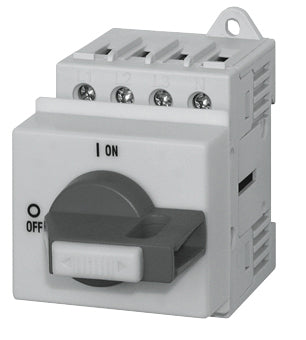 Hauptschalter 3-polig, Reiheneinbau, 85A, 30kW