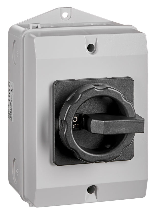 Reparaturschalter 4-polig, 25A, IP65, absperrbar