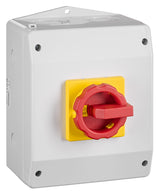 Not-Aus Reparaturschalter 3-polig, 80A, IP65, absperrbar