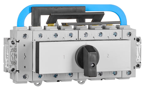 Umschalter 1-0-2 mit HK, Reiheneinbau 4-polig, 125A