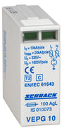 Foto: C-Ableiter-Modul 1-phasig L+N 10kA 335V