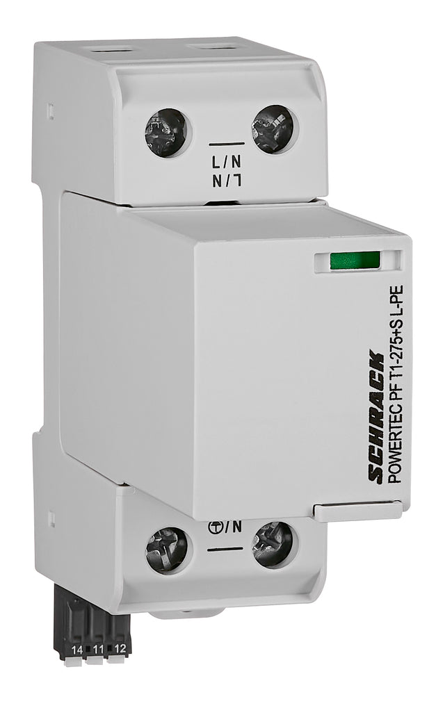 POWERTEC PF 25kA +H+S, T1-275, 1+0, steckbar, integr. Sich.