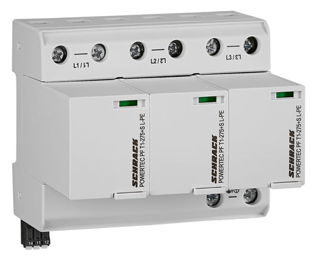 POWERTEC PF 25kA +H, T1 275, 3+0, steckbar, integr. Sich.