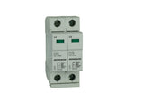 Foto: T2/C - Ableiter komplett, 2p, 2x20kA/280V - Serie UAS