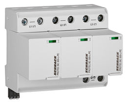 Kombiableiter 3+0 TNC,Klasse I+II(B+C),300V,25kA+H, steckbar