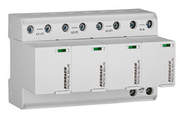 Kombiableiter 4+0 TNS, Klasse I+II(B+C),300V,25kA, steckbar