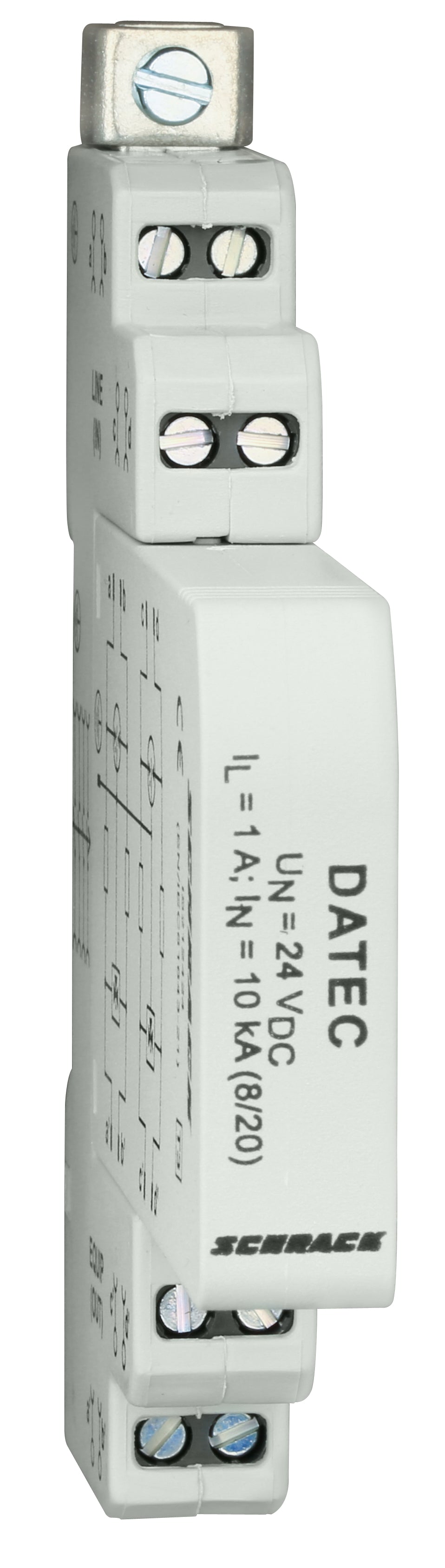 Ableiter für Steuerleitungen,max. 12Vdc/1A, Klasse III (D)