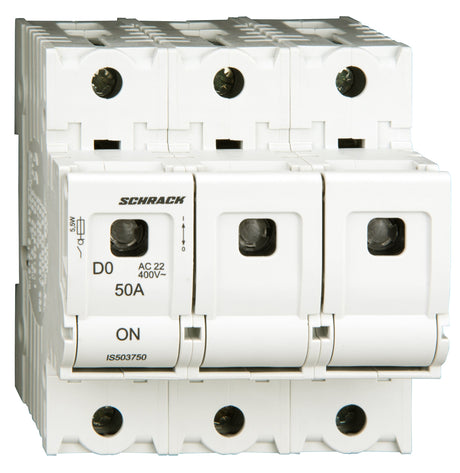 D02-Lasttrennschalter ARROW S, 3-polig, 50A