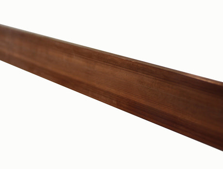 Kupfer-Sammelschiene, blank, 146 A, 10 x 3 mm, 1 m