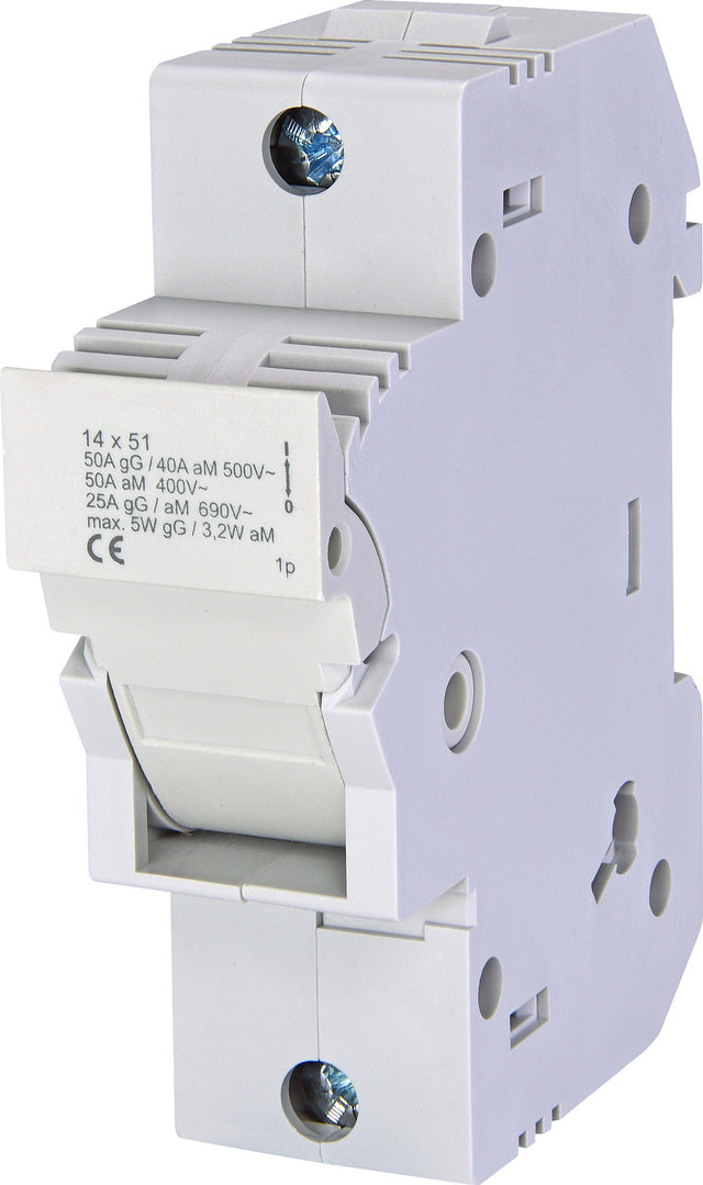 Sicherungstrennschalter 14x51mm, 1-polig, 50A