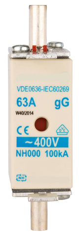 NH-Sicherungseinsatz, Größe 00 (000), 50A, 400VAC