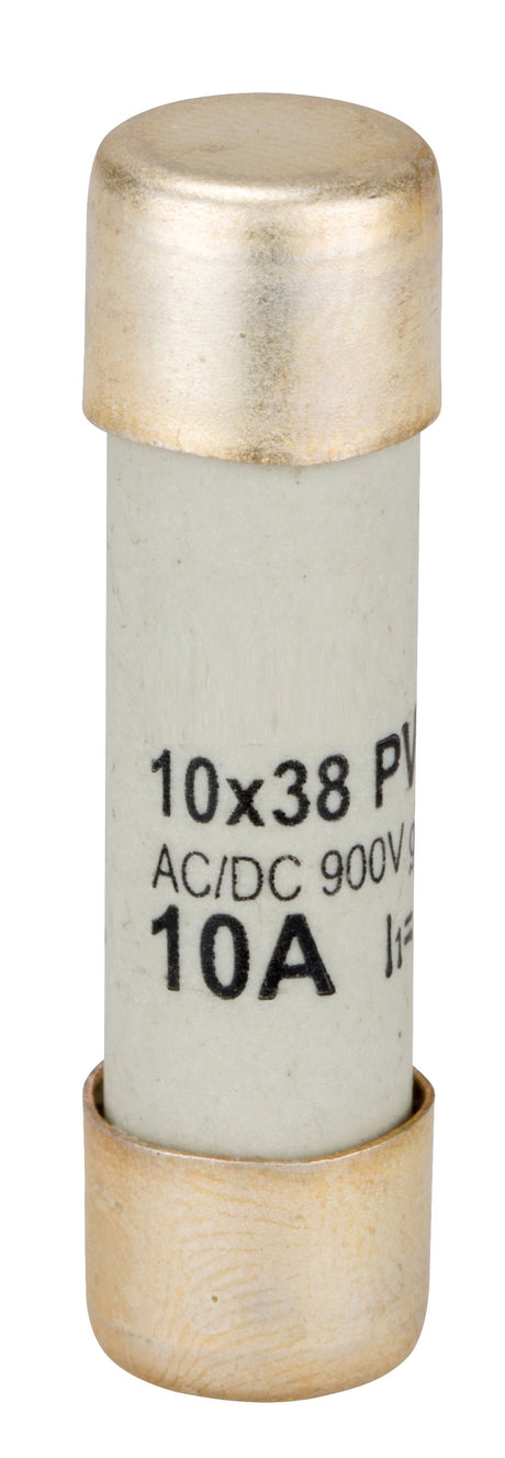 Sicherung für Photovoltaik 10x38, 900VDC, 10A gR