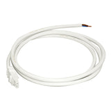 Anschlussleitung für IU008523-A, 2x1,5mm², Länge 2m, weiß