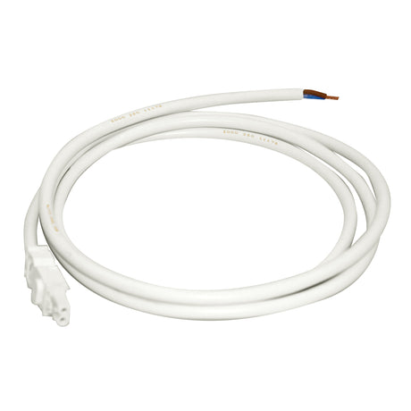 Anschlussleitung für IU008523-A, 2x1,5mm², Länge 2m, weiß