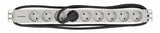 Foto: 19" Netzleiste 9x Schuko, Profil ALU 1HE, 2m-Kabel, RAL7035