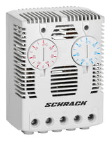 Zwillingsthermostat 0°-60°C, 1 Öffner/1 Schließer