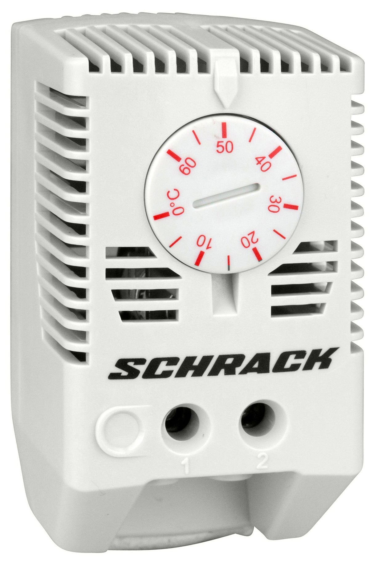 Heizungsthermostat, 1 Öffner, rot, 0°-60°C