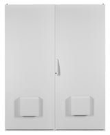 Outdoor-Schrank 2-Tür IP55 H=2000 B=1200 T=400mm in RAL7035